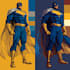 a charcter of comic or design your comic character