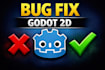 fix bugs and errors in your godot 2d game