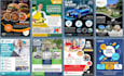 create a clean and professional business flyer design