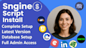 install sngine and do basic configuration