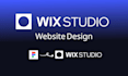 build wix studio website with modern UI UX design