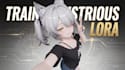 train your character lora for pony or illustrious