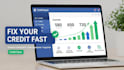 credit sweep, credit report remove inquiries late payment collection experian 3b