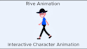 create rive animation, character  and mascot animation