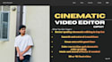 do better quality cinematic video editing on cap cut