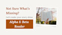 beta read your cozy mystery fantasy