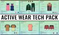design clothing tech pack active wear fashion tech pack
