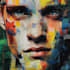 draw abstract portrait art