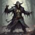 do dark fantasy art illustrations in a painterly style