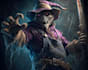 create terrifying horror character art