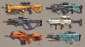 design creative concept art of weapons and items