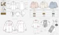 do fashion tech pack clothing tech pack active wear tech pack flat sketch