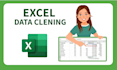 do excel data cleaning, deduplication, and error fixing