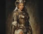 draw dnd character art, fantasy fighter character
