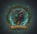 design an epic fantasy gaming logo