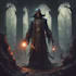 realistic dark fantasy and horror illustration