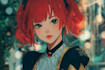 do a illustration anime and roleplaying character