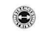 design unique gym strength tribe monogram logo