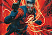 illustrate villain comic book cover art