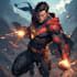 draw super hero comic, super hero comic animation