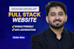 design custom website and full stack website development