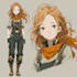 create anime character design