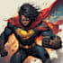 make a super hero comic character design