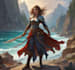 draw dnd character design and illustration