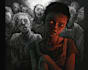 create dark fantasy horror character art with cinematic