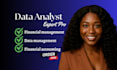 your data analyst and will do financial management and accounting
