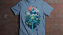 design a creative graphic t shirt design