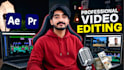 do professional video editing