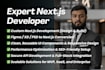 be your web app developer reactjs developer nextjs developer
