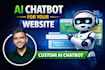 create and integrate an ai chatbot for your website