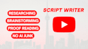 write high retention youtube script