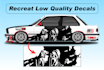 design custom vinyl decals, redesign decals and vehicle wrap designs