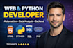 build secure web and python backend applications