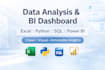analyze, clean and visualize your data using excel, python, sql and power bi