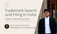 conduct trademark search and filing in india