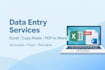 data entry in excel and google sheets