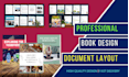 design a professional book and document layout