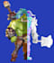 create a game ready 3d character with pbr textures