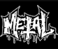 create name with metal logo style