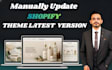 update manually shopify theme migrate to latest version