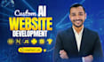 develop ai website and software with ai integration for your saas website