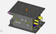 design injection mold plastic mold tooling cad model with dfm for manufacturing