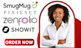 setup smugmug design showit pixieset and zenfolio website