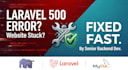 fix laravel bugs, develop php scripts, and optimize mysql database