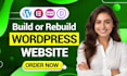 build wordpress website development