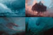 create game concept art for characters, environments